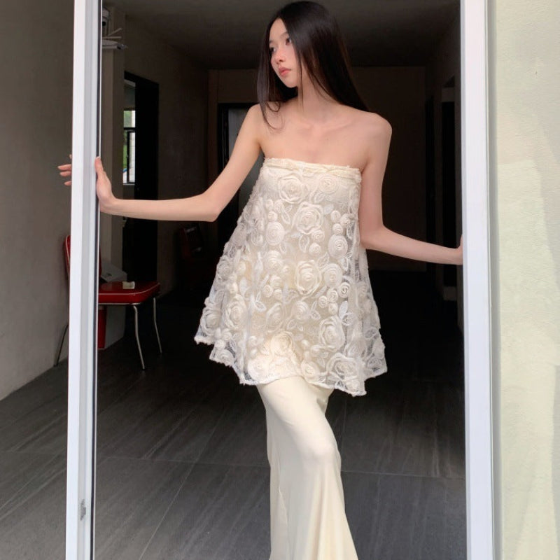 チューブトップス×ロングスカートセット