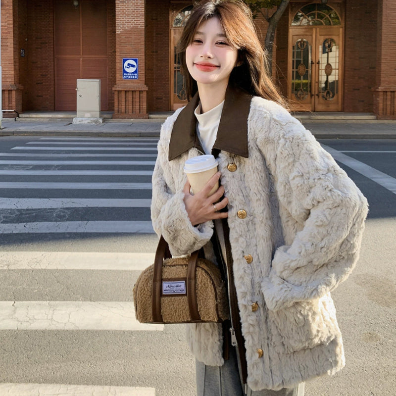 ブラウントリムファージャケット