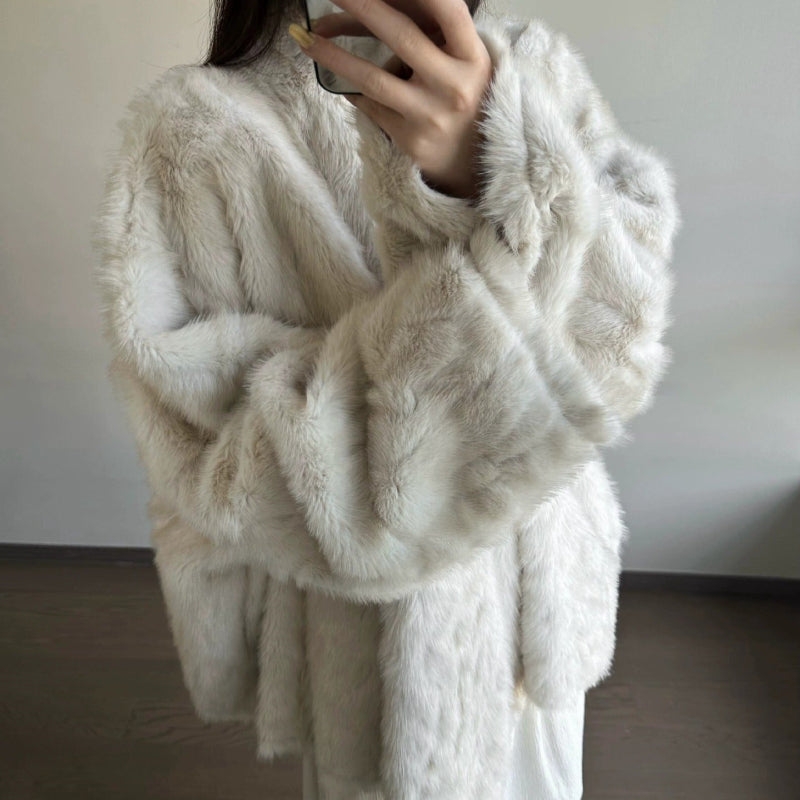 フェイクムートンショートコート(3colors)