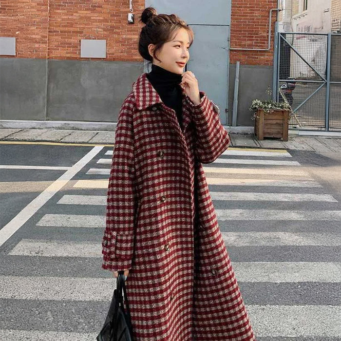 ◾︎入手困難◾︎ レッドヴァレンティノ ダブルブレストケープコート チェック 38 m84091339898_1.jpg?1765890455