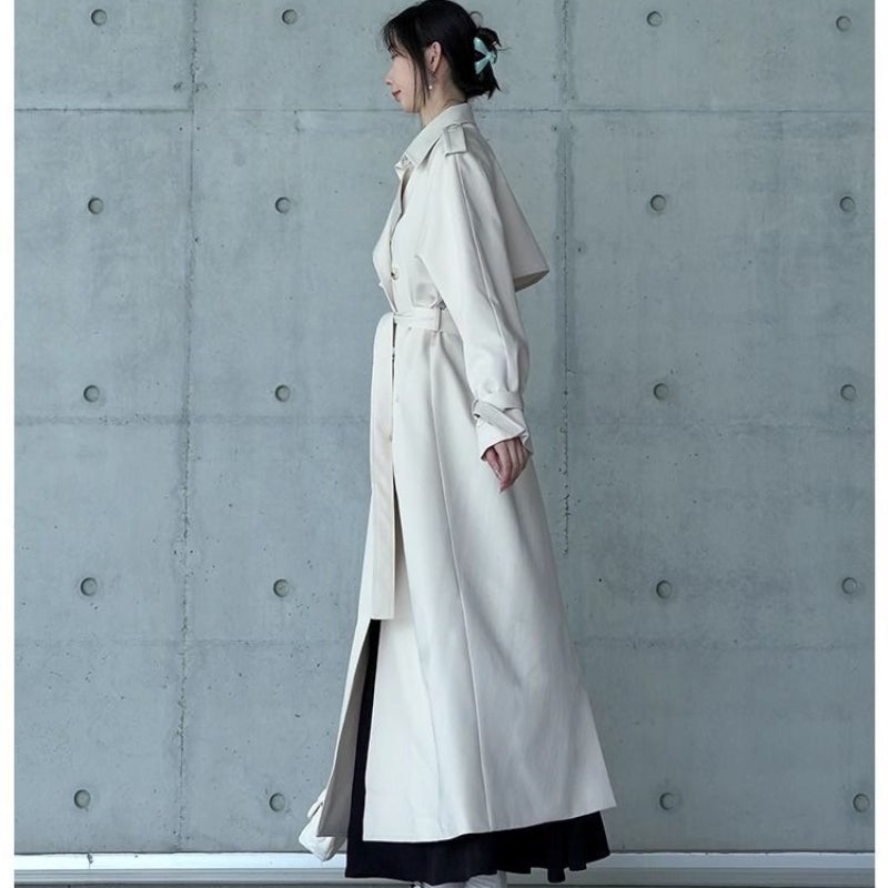 オーバーサイズモードトレンチコート(3colors)