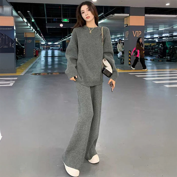 リブニットセットセットアップ