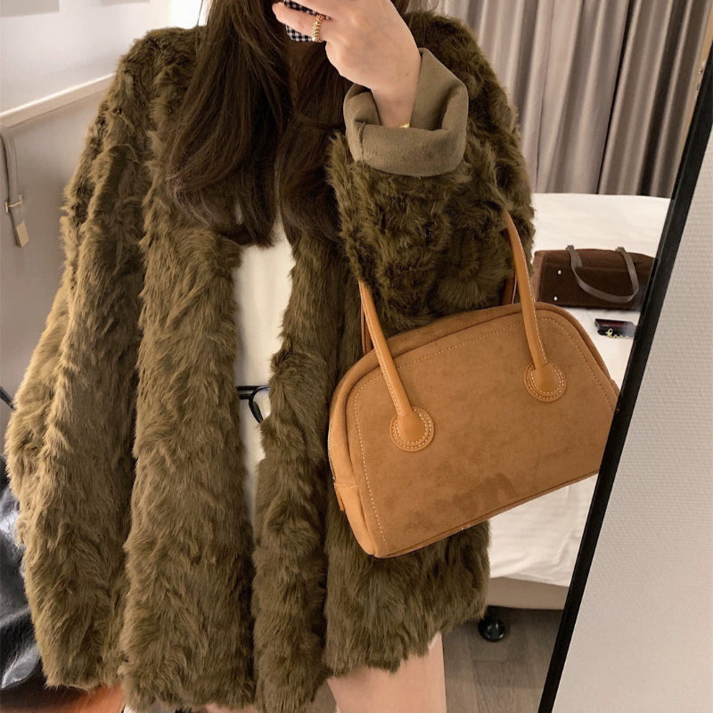 フェイクムートンショートコート(3colors)