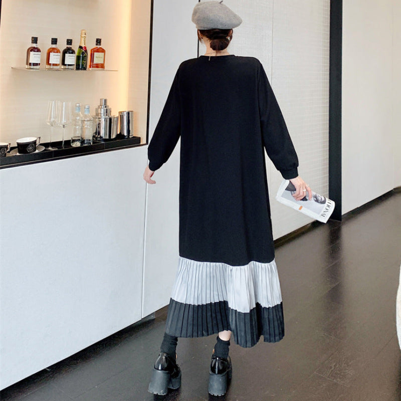 モードライン切り替えフリルワンピース