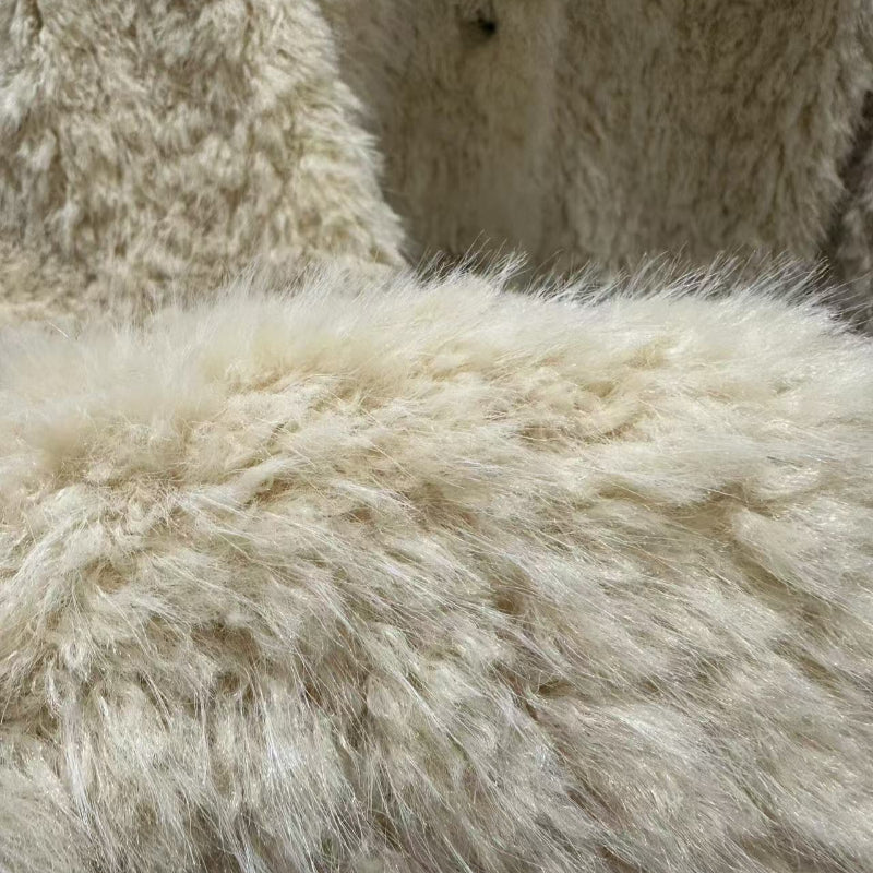 プードルボアジャケットコート(2colors)