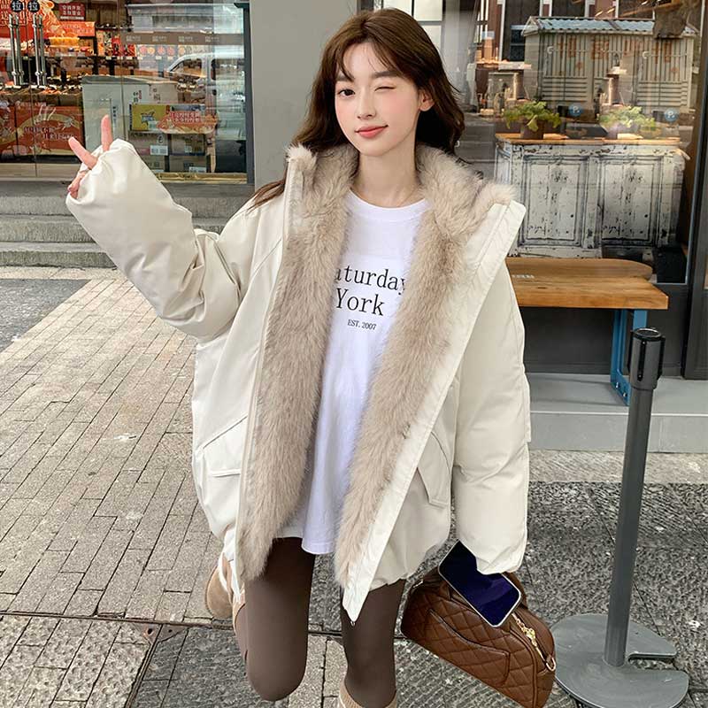 ファー裏パディングブルゾン(3colors)