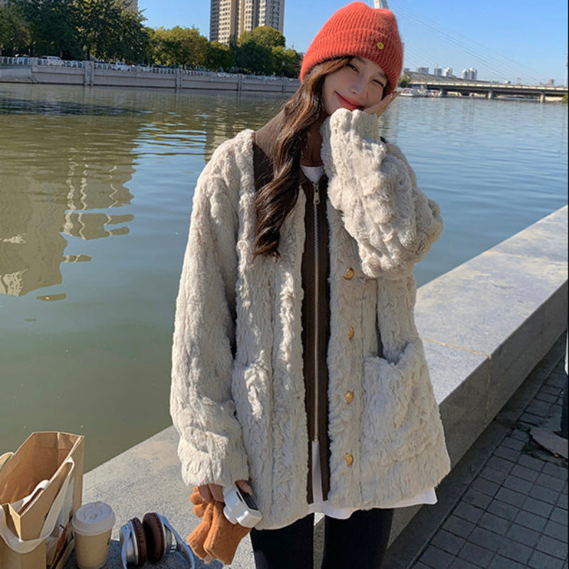 ブラウントリムファージャケット