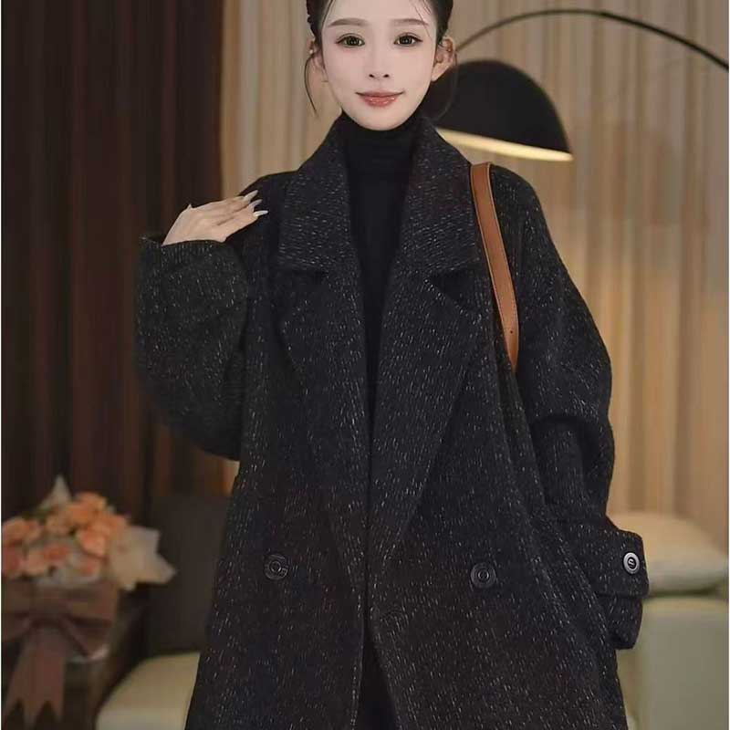 ビッグラペルピーコート(2colors)