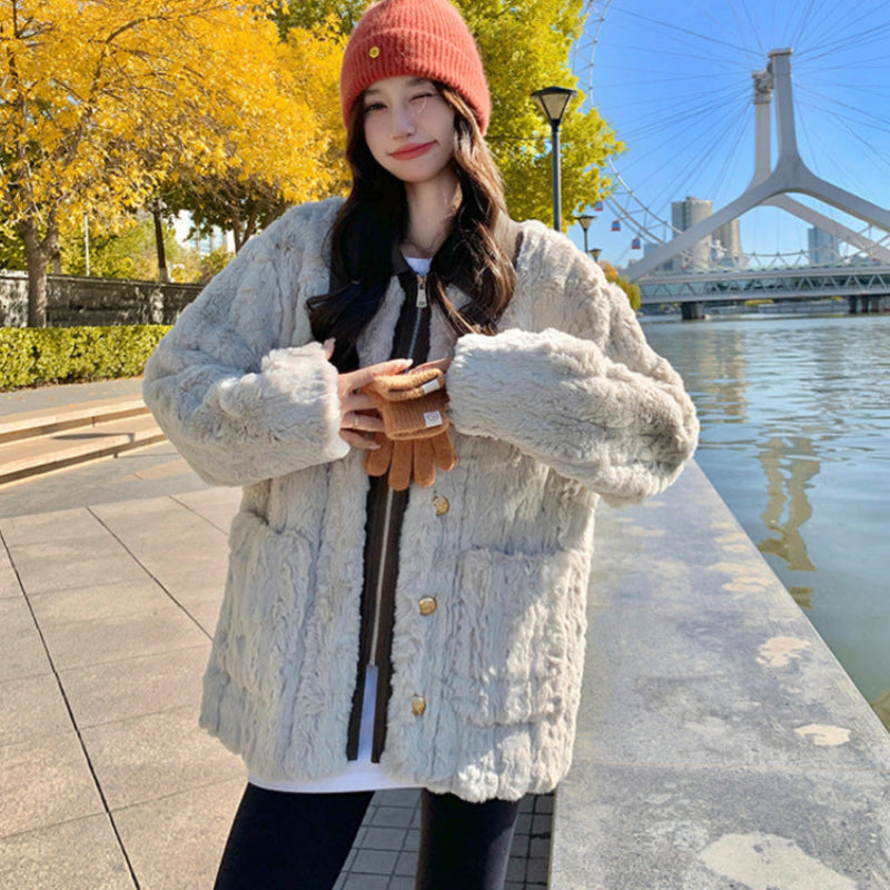 ブラウントリムファージャケット