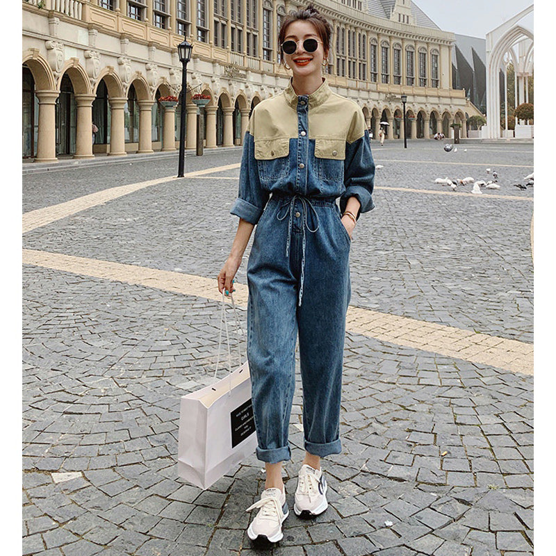 5 1/2 ARMY DENIM JUMPSUIT | vrealitybolivia.com