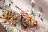 シアースリーブブラウス×襟付き花柄ノースリーブワンピース(2colors)