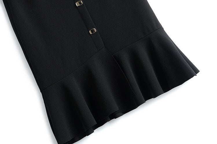 サテン風ウエスタンシャツ×フロントボタンマーメイドスカート【上下別売り可】<br>