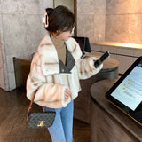 ショート丈ファーコート
