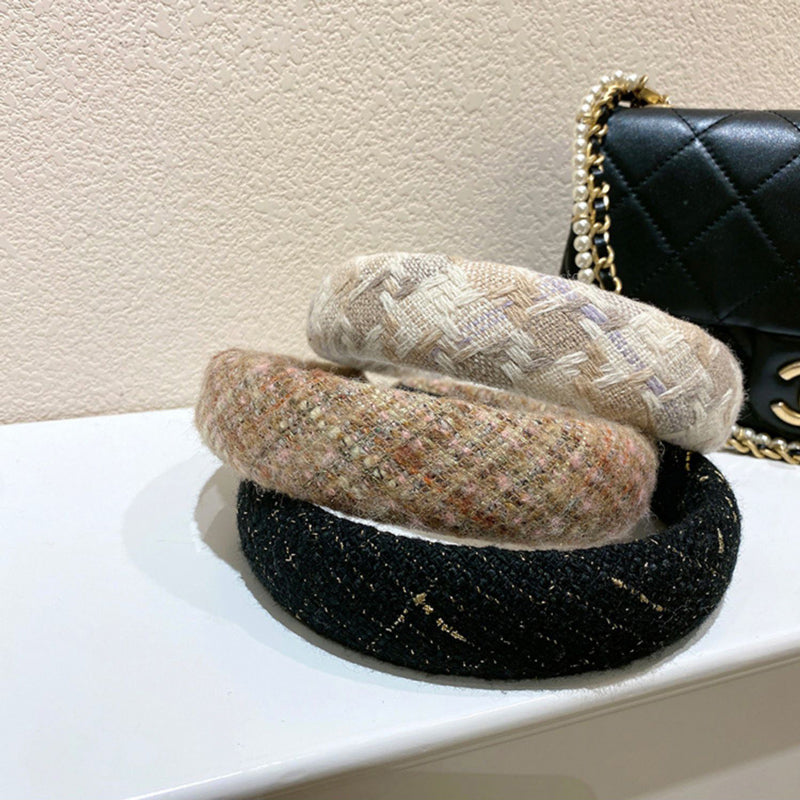 ミックスニットカチューシャ(3design)