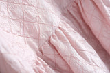 ワッシャーキルティング裾フリルワンピース(2colors)