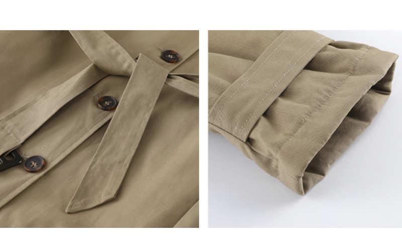ファーカラー付き中綿ロングコート(2colors)