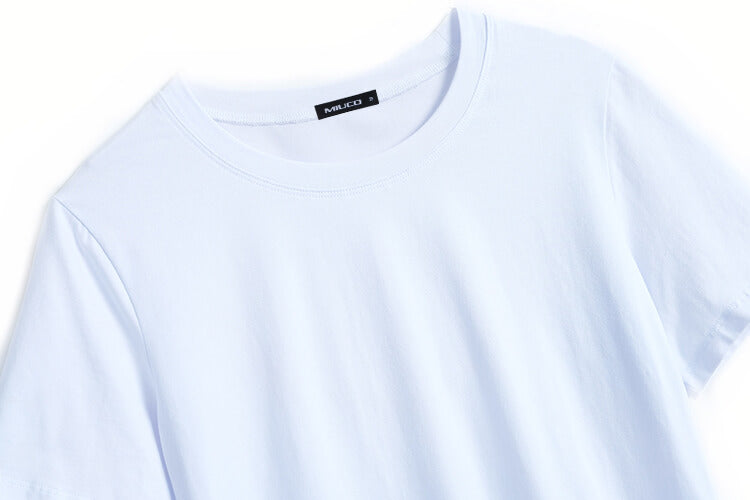 ホワイトTシャツ×異素材ベルトビスチェサロペットデニムパンツ【上下別売り可】