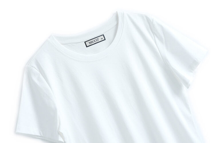 ホワイトTシャツ×トリコロールベルトデニムサロペットワンピース
