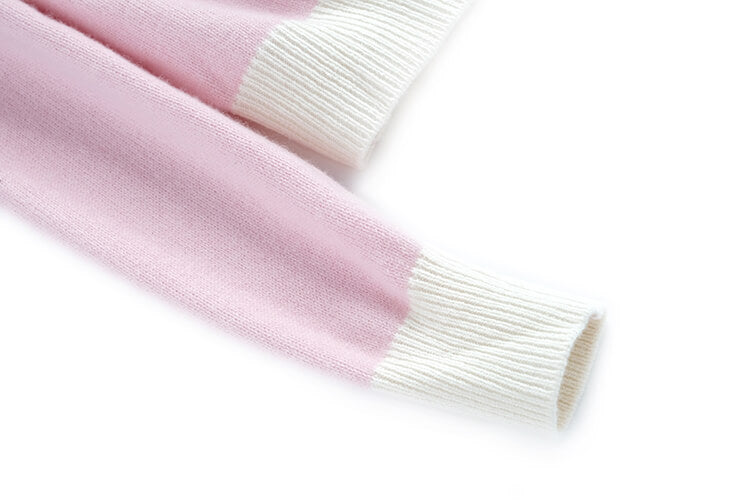 ハートボタンラインカーディガン×裾ボタンカットオフパンツ【上下別売り可】