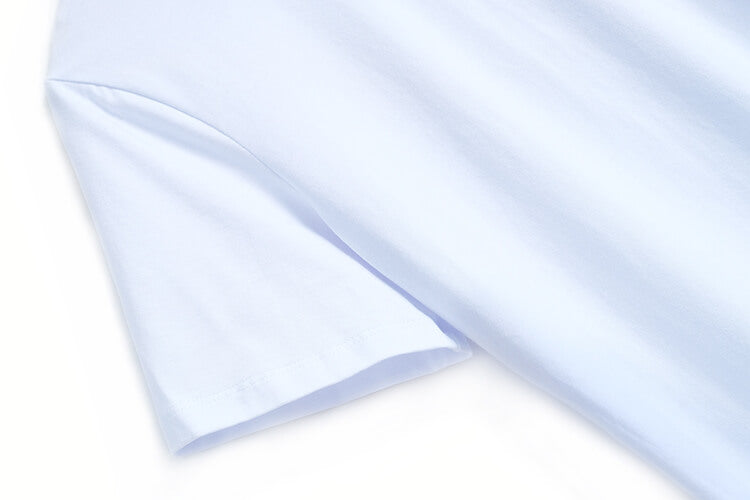 ホワイトTシャツ×異素材ベルトビスチェサロペットデニムパンツ【上下別売り可】