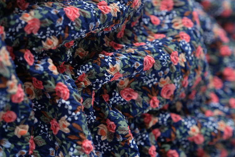 ハートパッチ付きテーラードジャケット×花柄ギャザーキャミワンピース(2colors)