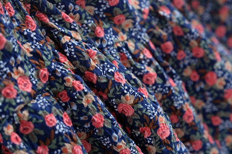 ハートパッチ付きテーラードジャケット×花柄ギャザーキャミワンピース(2colors)