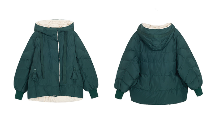 リバーシブルオーバーダウンフーディージャケット(3colors)
